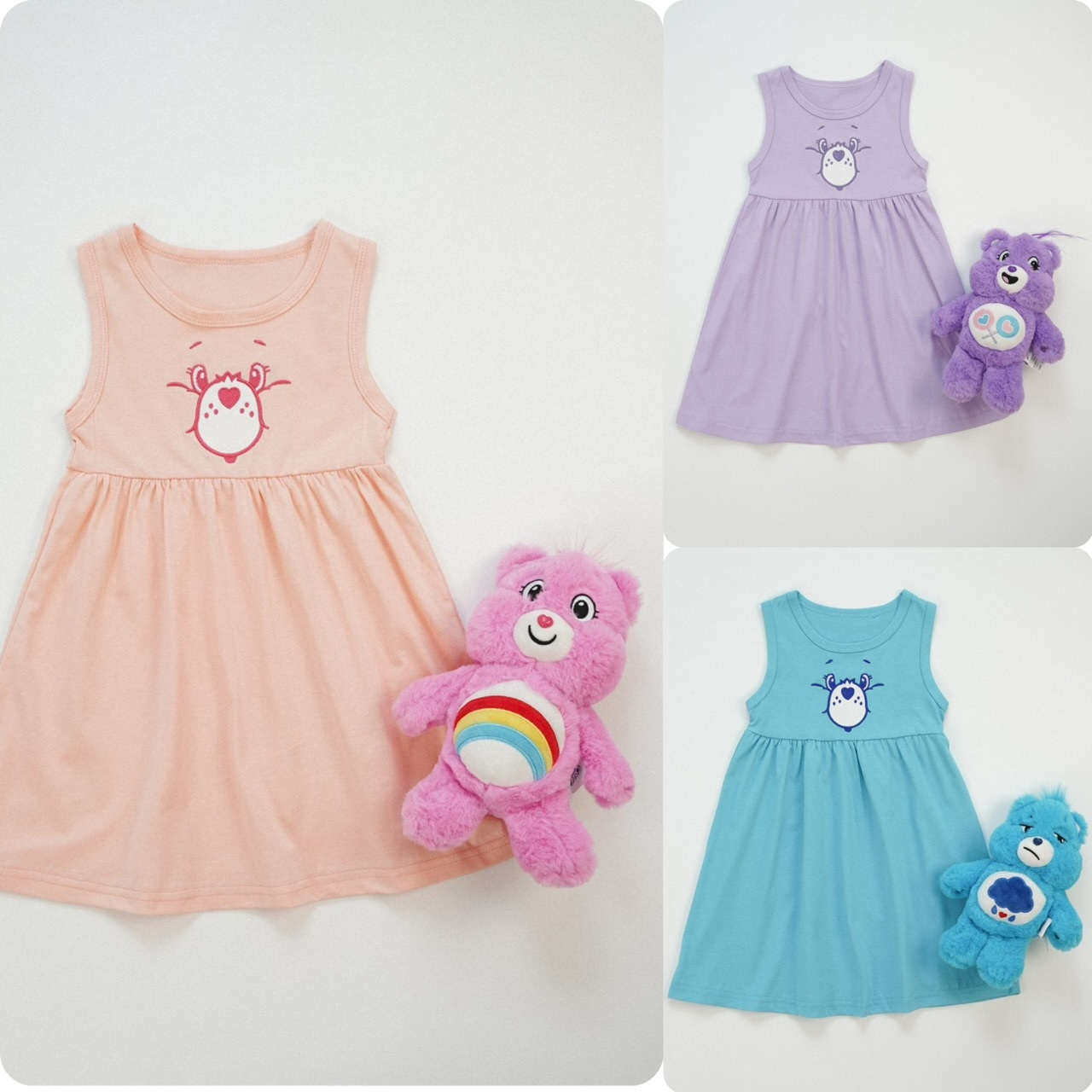 兒童Care Bears 糖果色連衣裙 -2501457