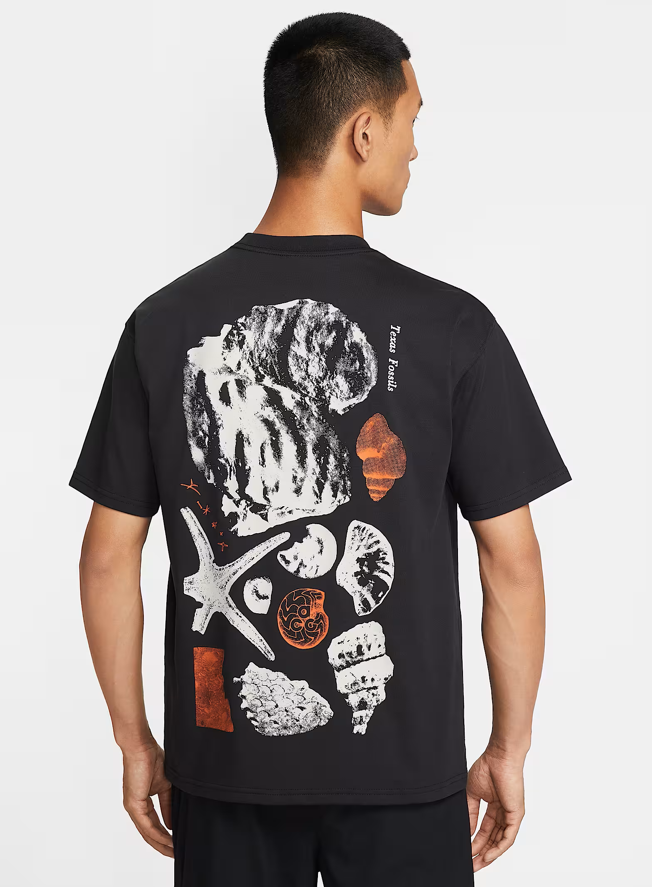 Nike ACG / Men's quick-drying Fossil pattern  T-shirt / black /   JUL25