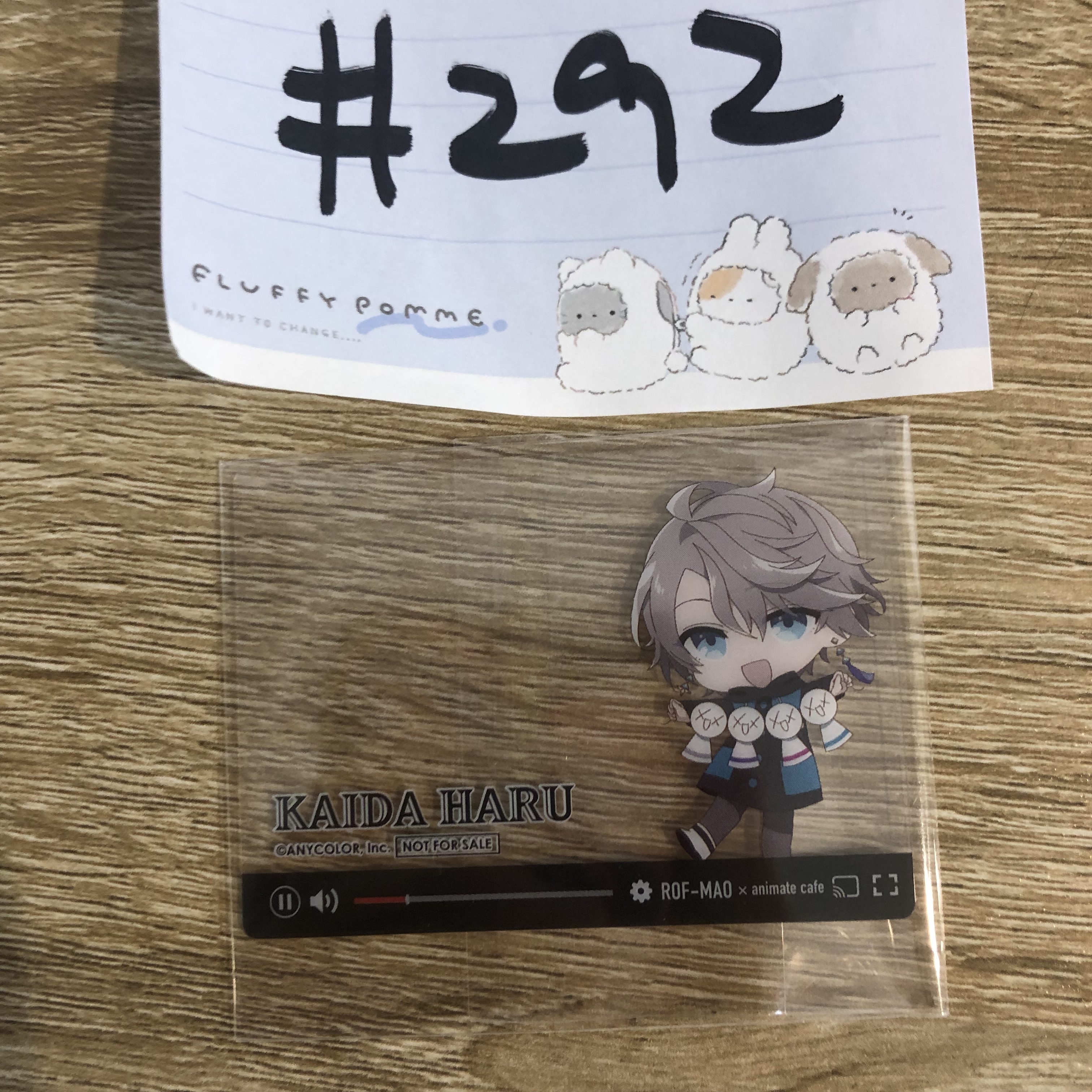 彩虹社 晴 小卡#292