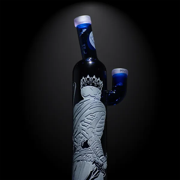 🇺🇸 Milkyway - Retribution Dab Rig Purple 玻璃水煙壺（28cm）