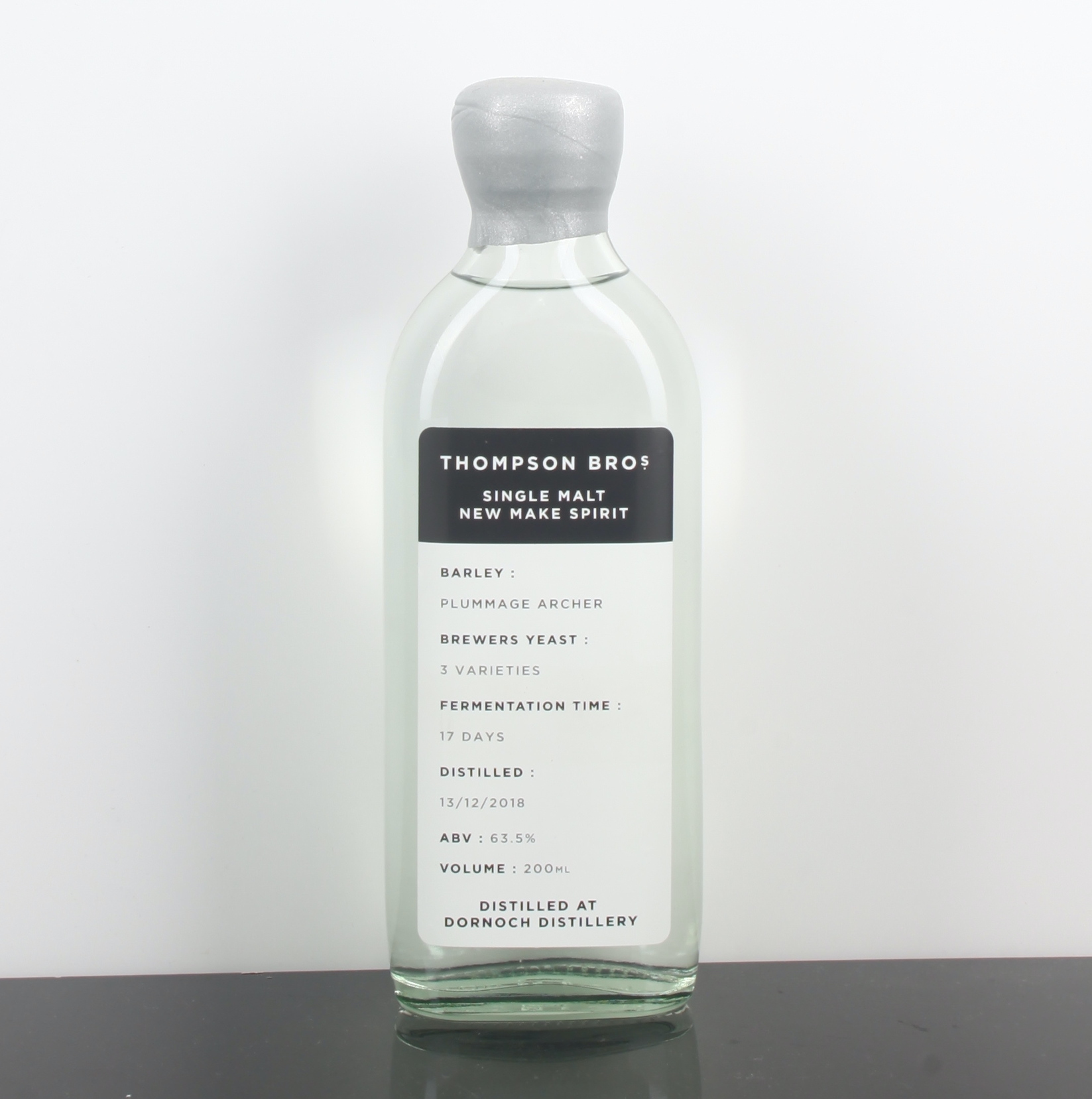 Thompson Bros. Dornoch Single Malt New Make Spirit 2018 63.5% @