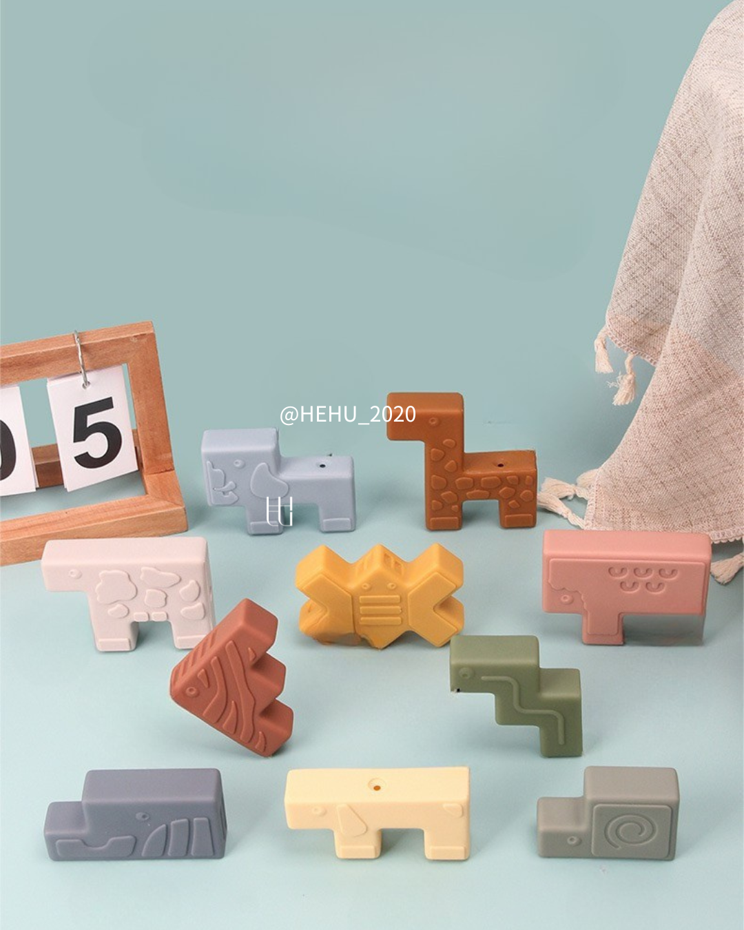 立體早教疊疊樂𓂃𓈒𓐍