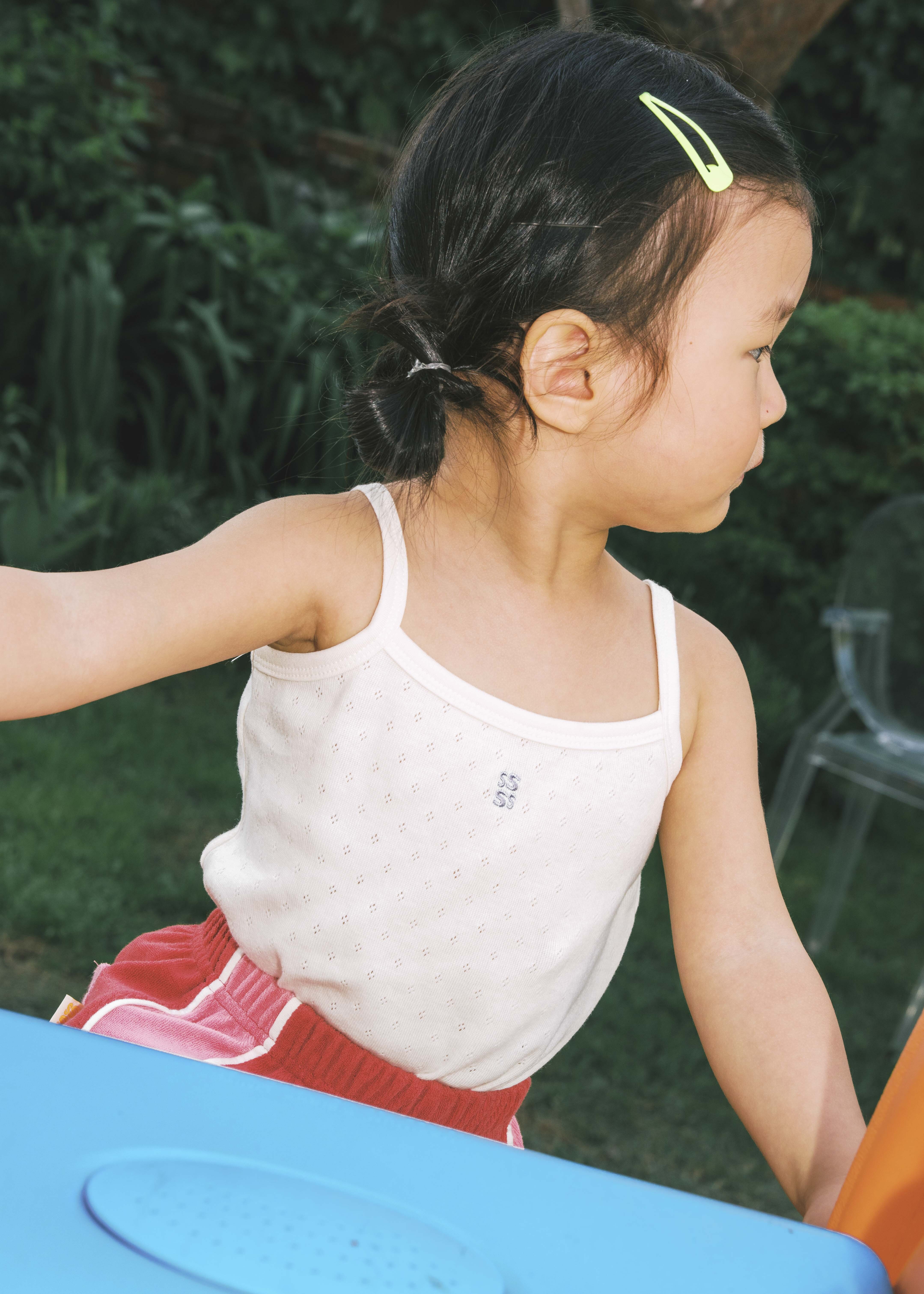 細肩背心 (白色)