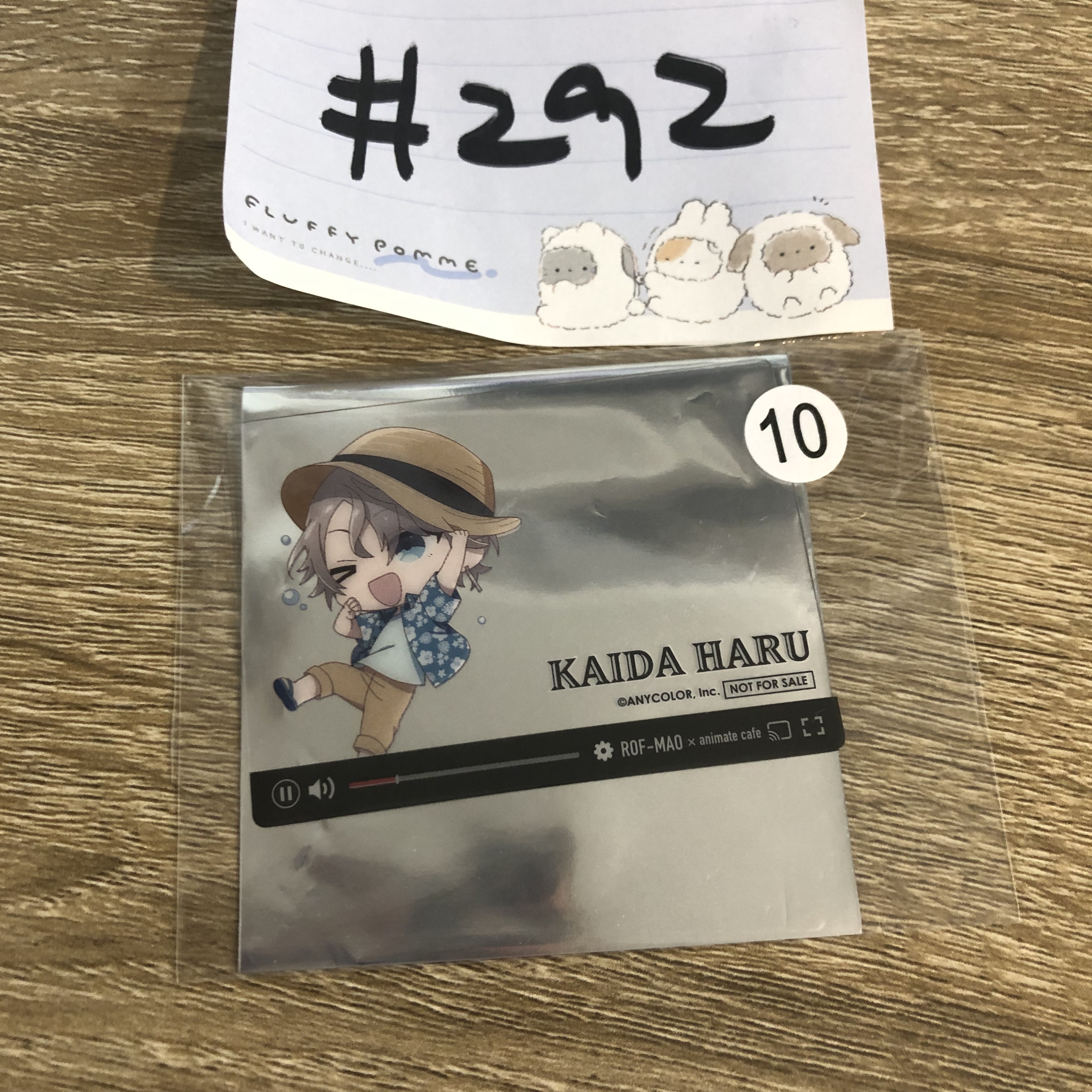 彩虹社 晴 小卡#292