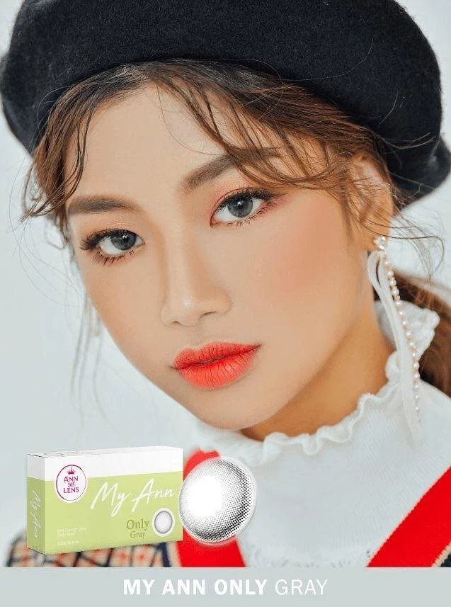 Ann365 My Ann 1 Month Only Gray 雪映灰｜月拋彩妝隱形眼鏡｜每盒2片