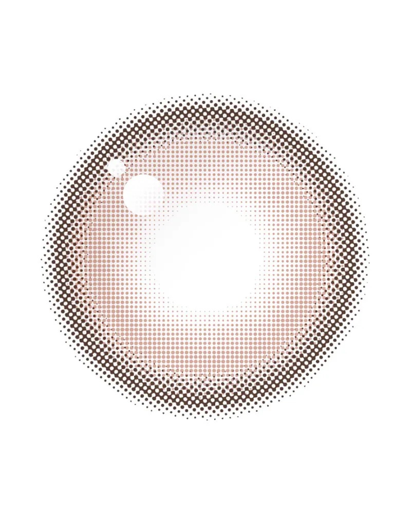 CHUU LENS Milk & Tea 1 Day Cream Pink 奶油粉｜日拋彩妝隱形眼鏡｜每盒10片