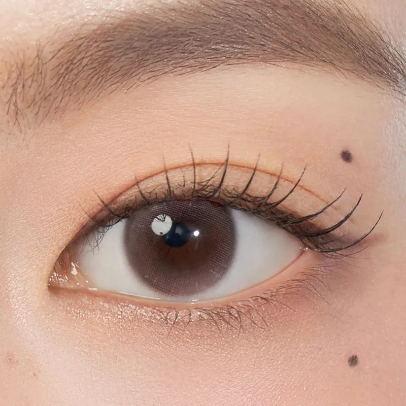 CHUU LENS Aube Pie 1 Day Moon Brown 月光棕｜日拋彩妝隱形眼鏡｜每盒10片