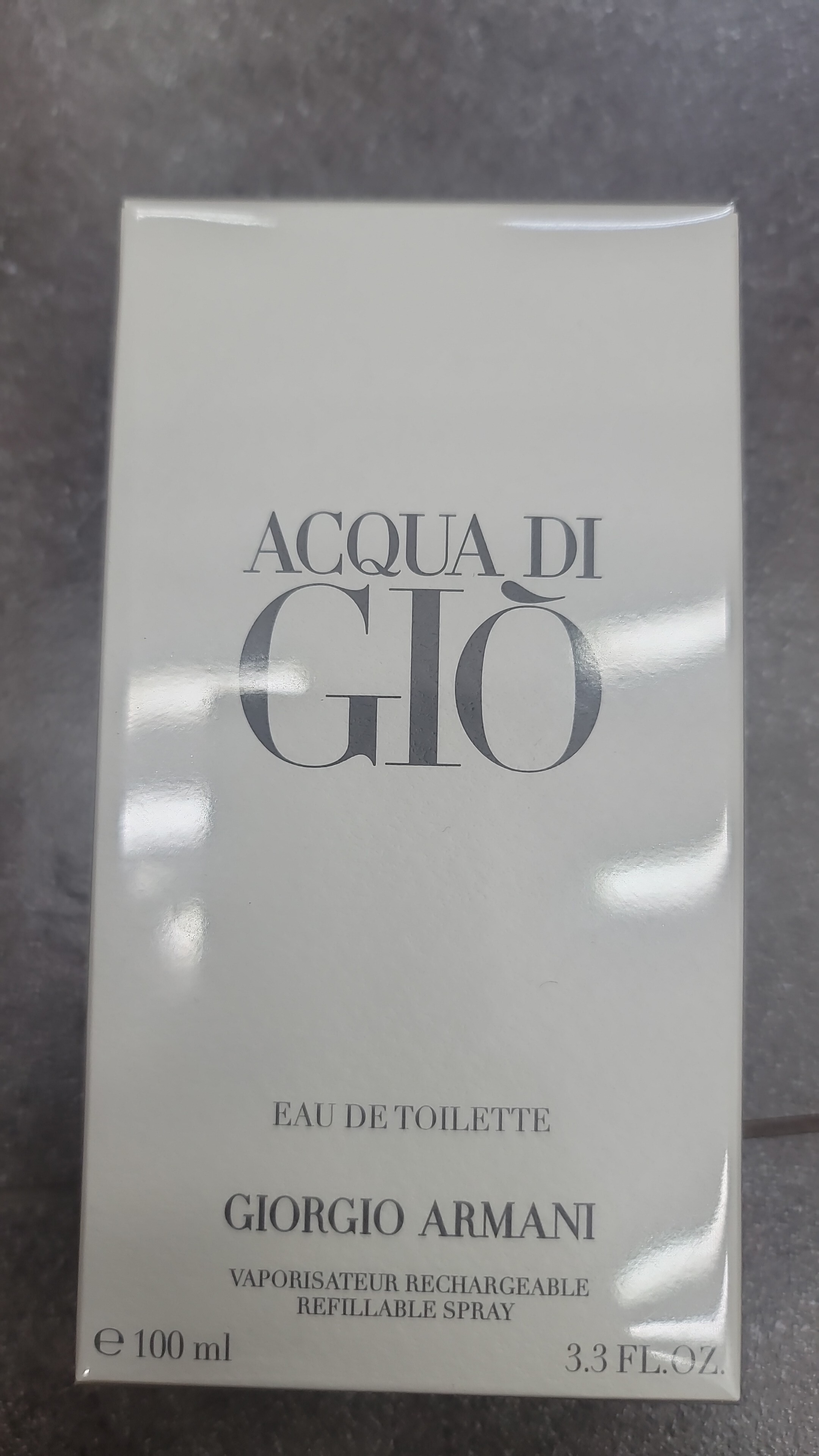 Cd10025  ACQUA DI   EAU DE TOILETTE GIORGIO ARMANI  100ml