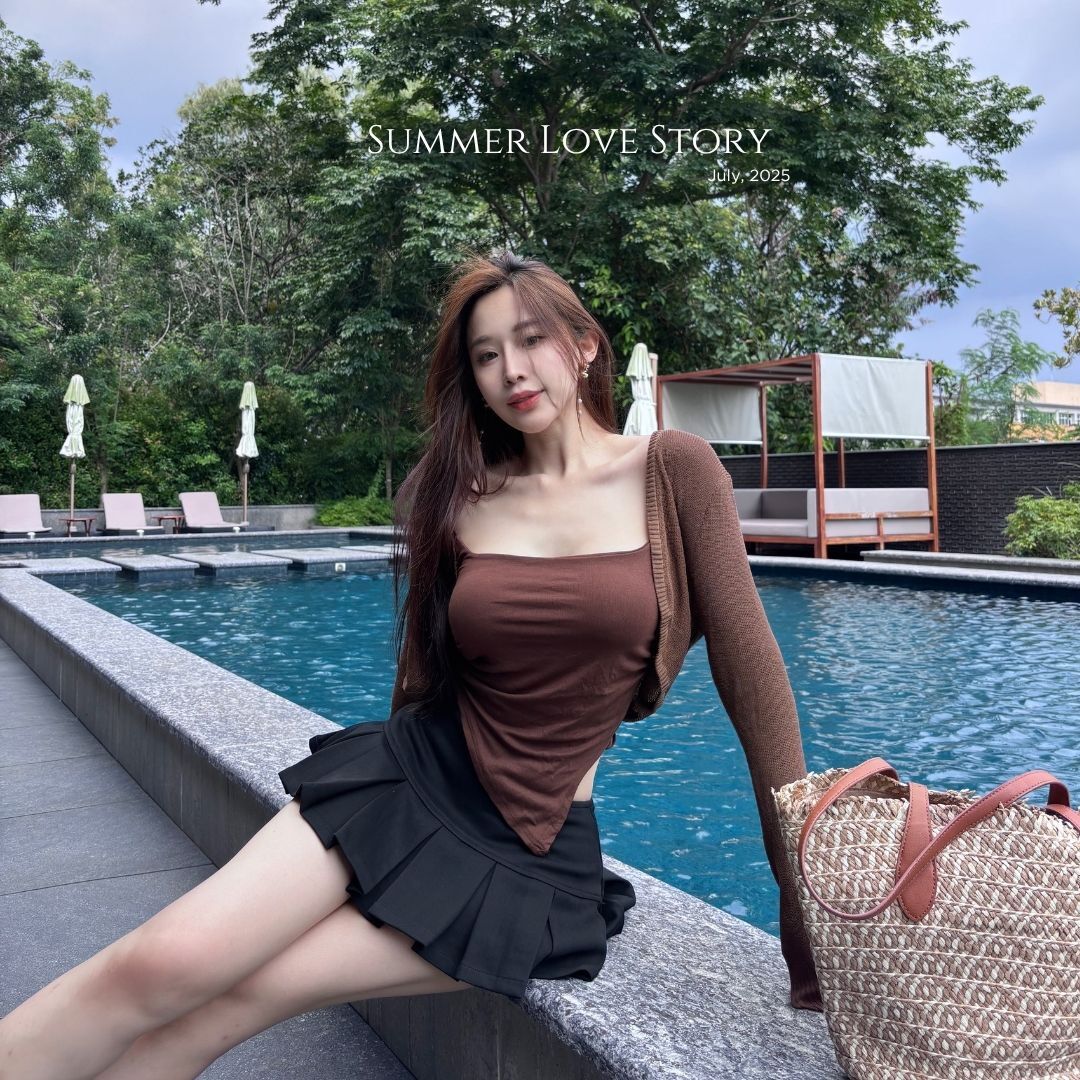 【渡假感罩件】DOMISS溫柔辣妹罩衫 顯瘦早晚防曬外套(現貨)