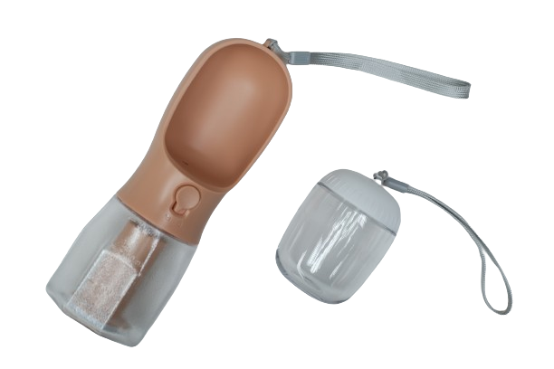 三合一放狗水樽-橘粉