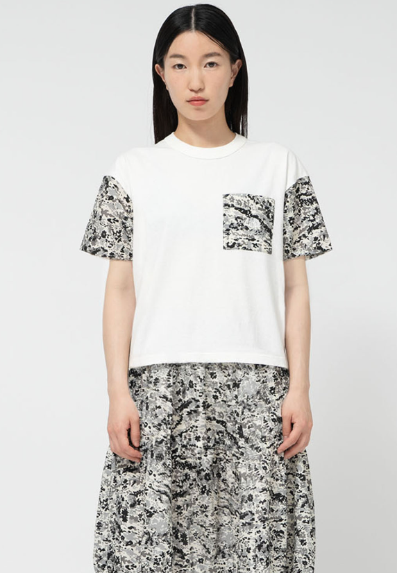 日本北臉 TNF 紫標/ THE NORTH FACE / Floral print field T-shirt /   JUL25