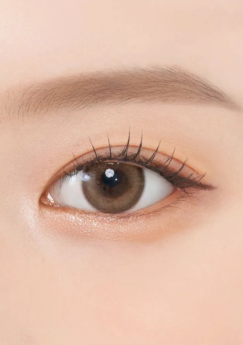 CHUU LENS Milk & Tea 1 Day Cream Brown 奶油棕｜日拋彩妝隱形眼鏡｜每盒10片