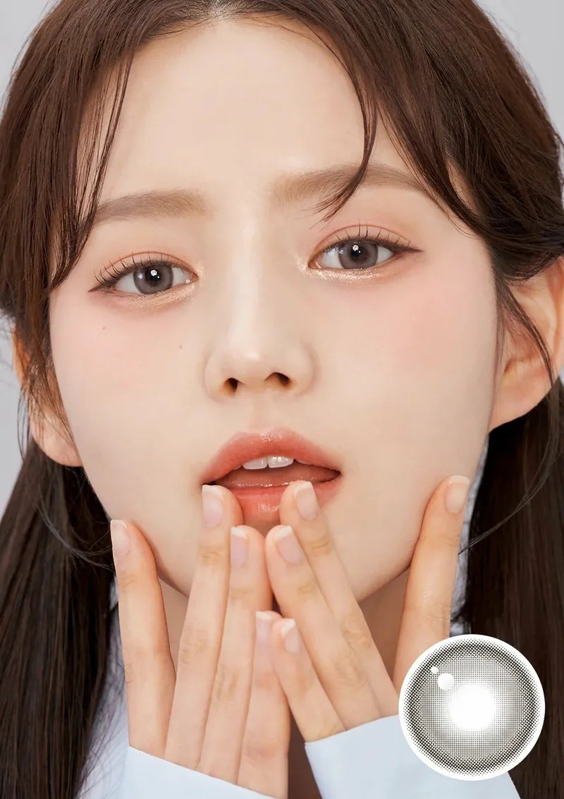 CHUU LENS Milk & Tea 1 Day Cream Gray 奶油灰｜日拋彩妝隱形眼鏡｜每盒10片