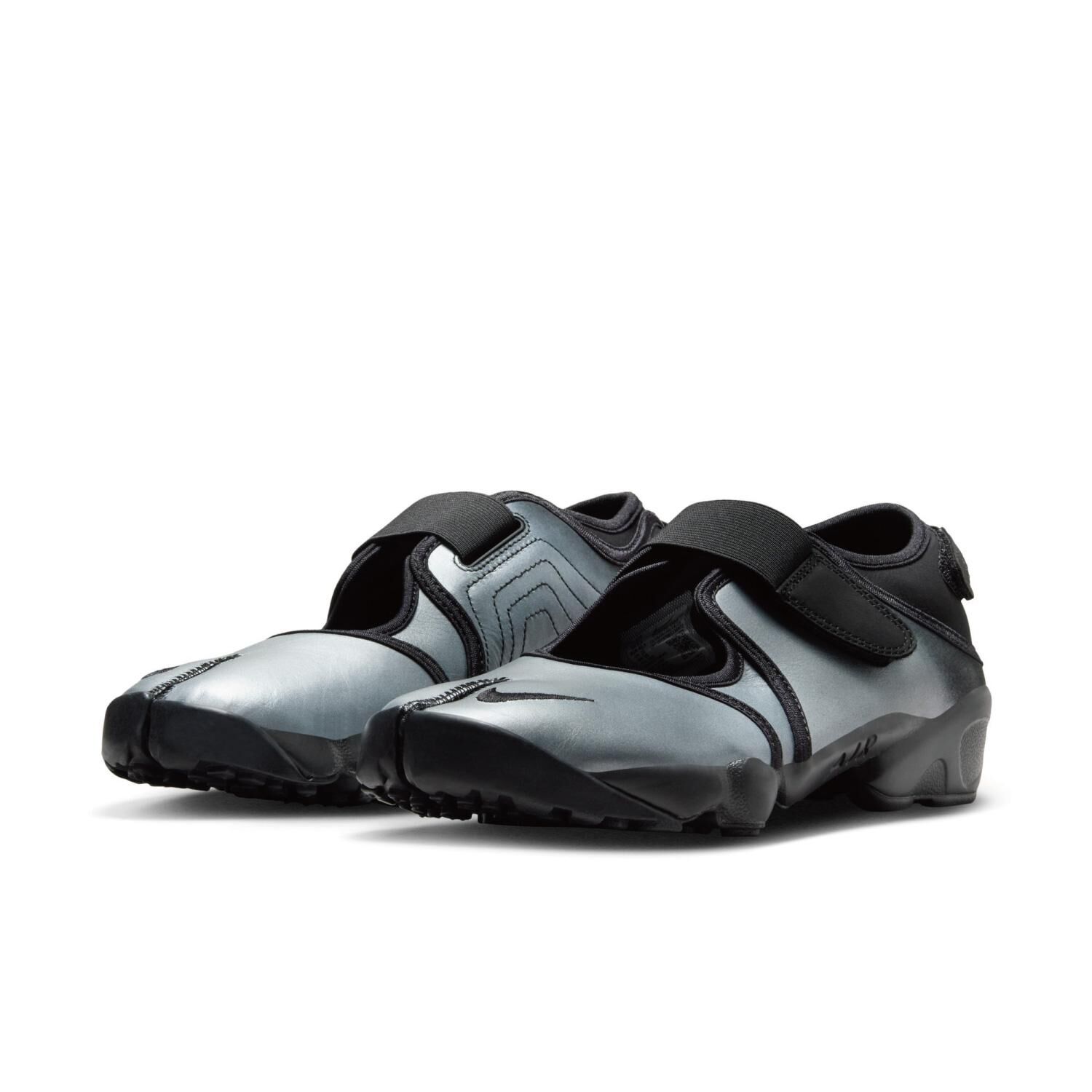 Nike Air Rift LTR 日本限定 液態銀 銀黑色 忍者鞋 分趾鞋 IH3656-095
