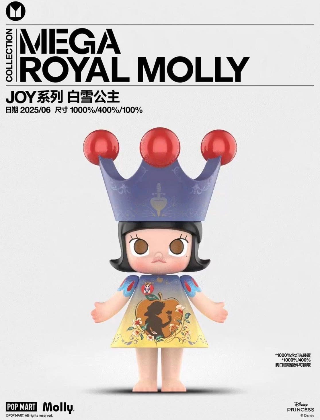 MEGA ROYAL MOLLY 400% 白雪公主