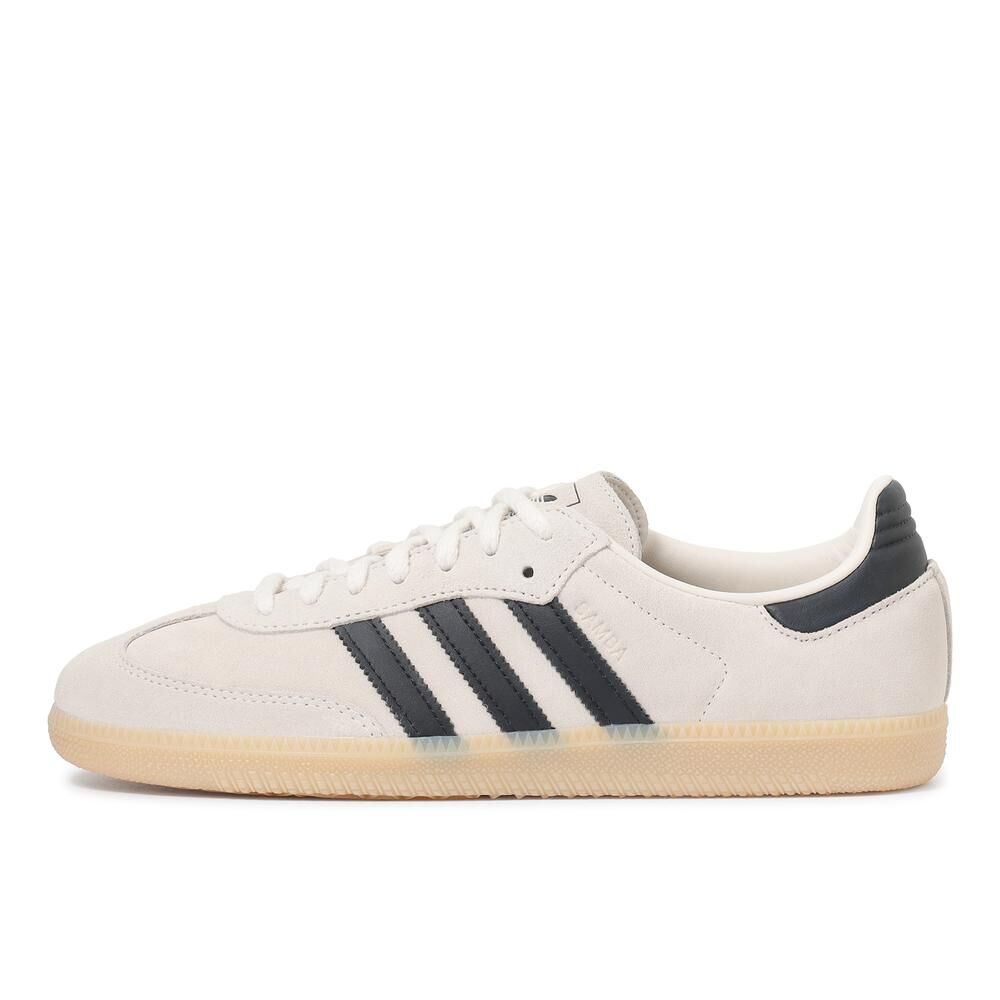 Adidas Originals Samba OG 日本新款 奶油黑 粗鞋帶 麂皮 復古鞋 JR2014