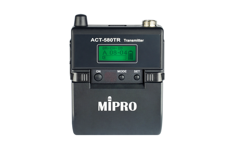 Mipro ACT-580TR 5 GHz數位可錄音佩戴式發射器