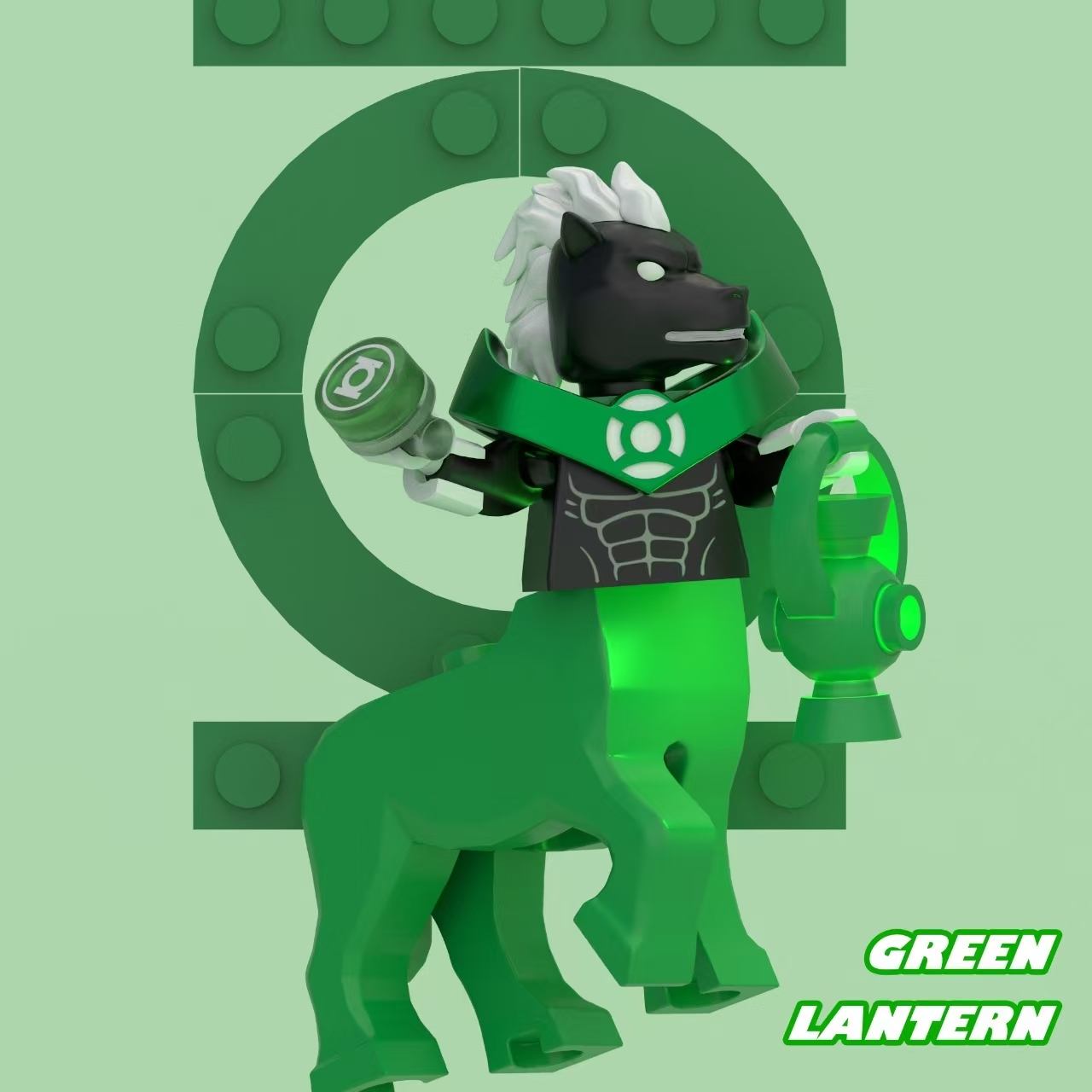 【預訂】【atticbrick】觀看綠燈俠