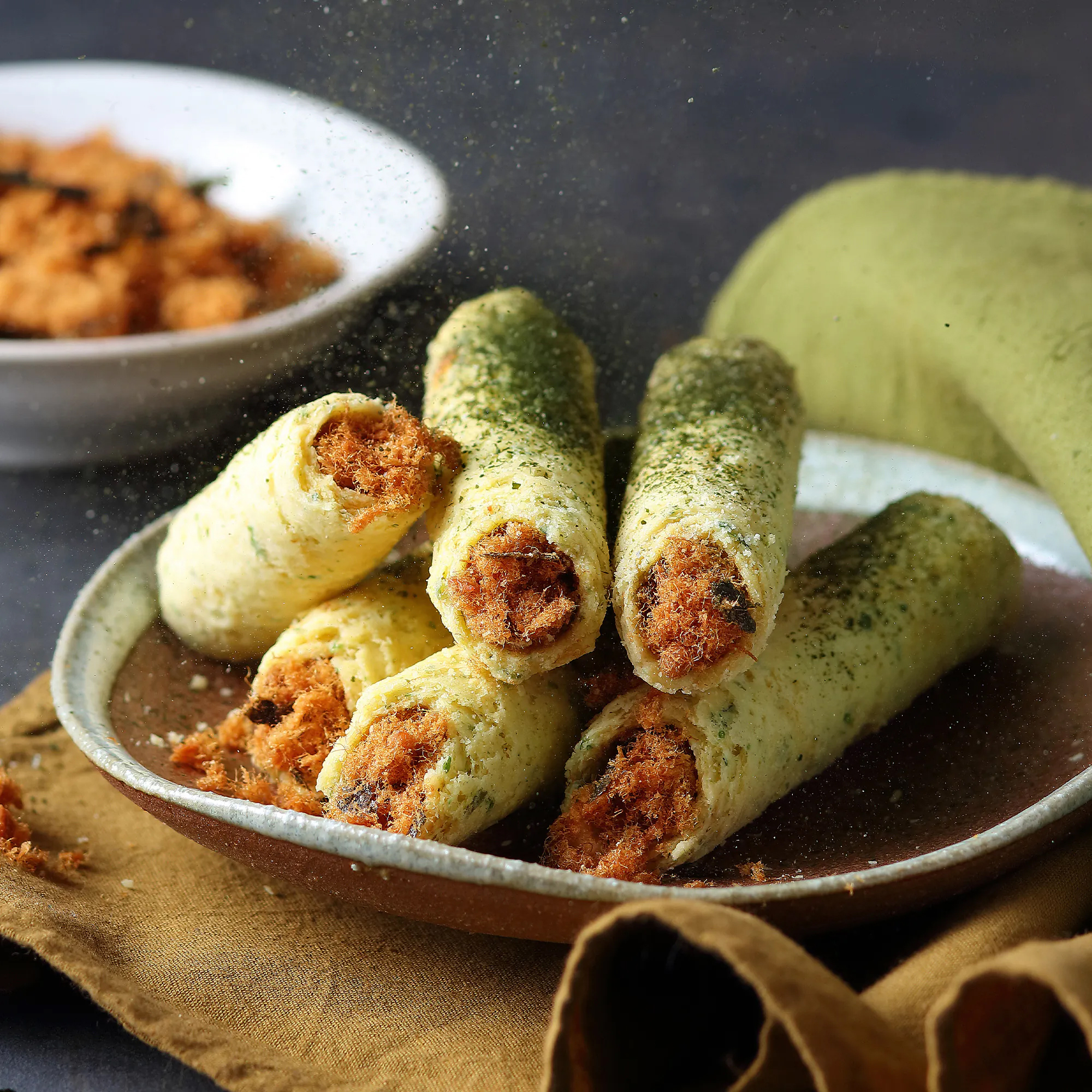 【青鳥旅行】海苔肉鬆蛋捲8入