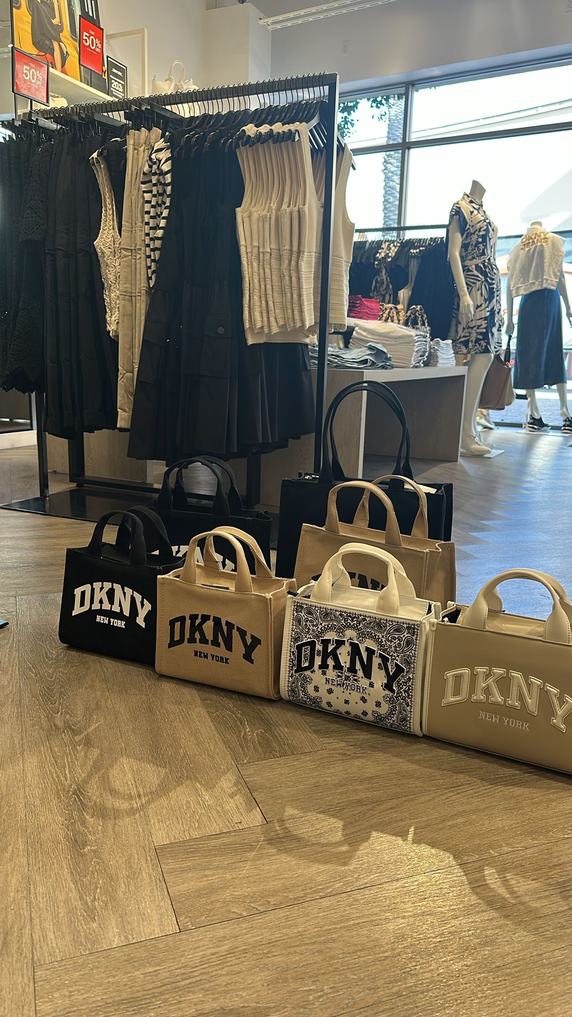 【現貨】DKNY LL070327 HADLEE 小號托特包