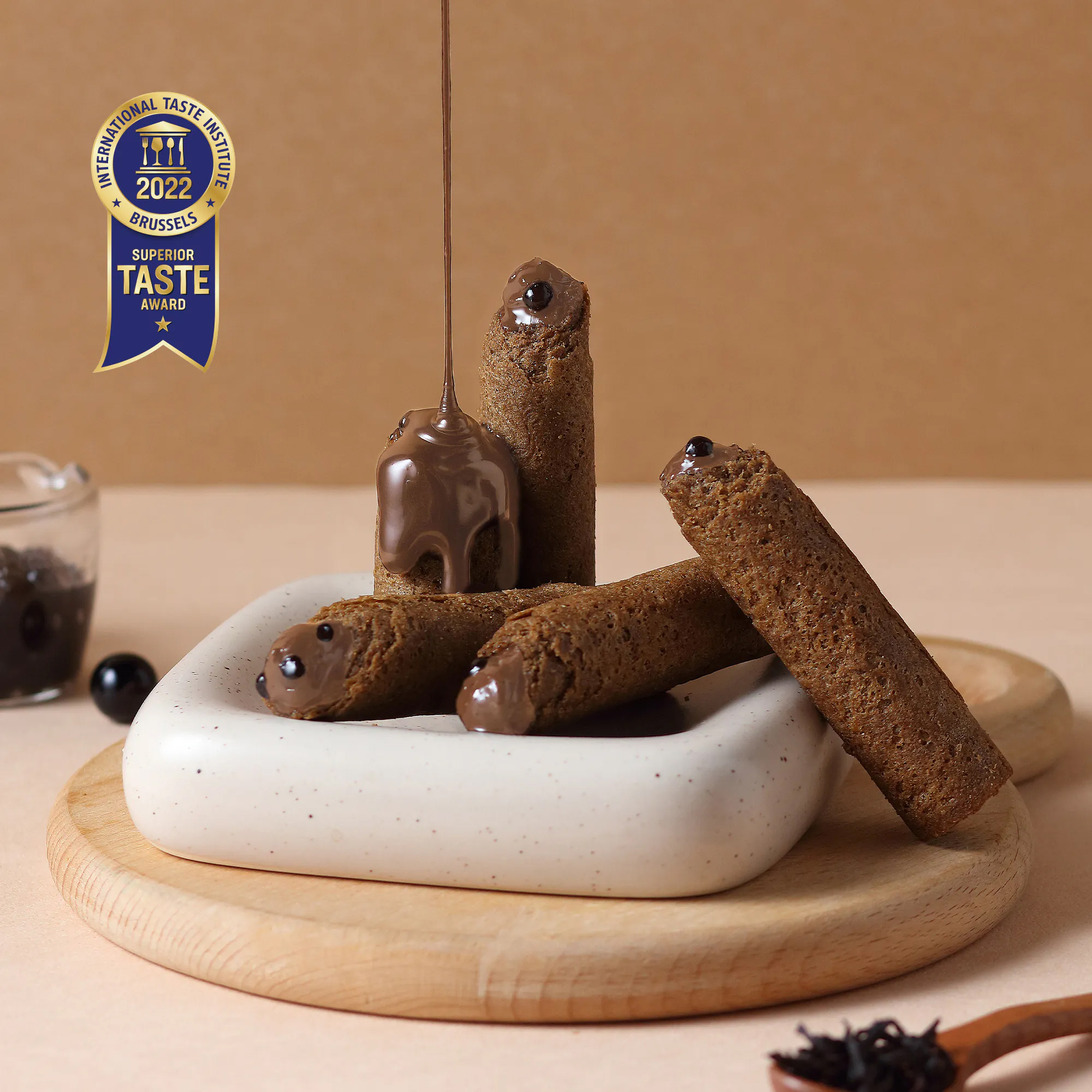 【青鳥旅行】珍珠奶茶蛋捲8入