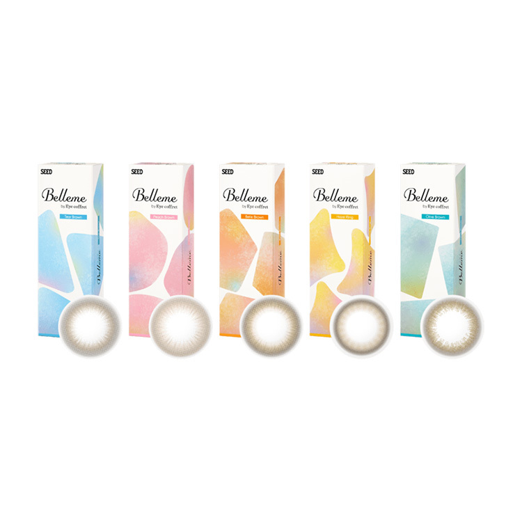 SEED Belleme 1 Day by Eye Coffret 彩色 日拋 美瞳 隱形眼鏡 30片
