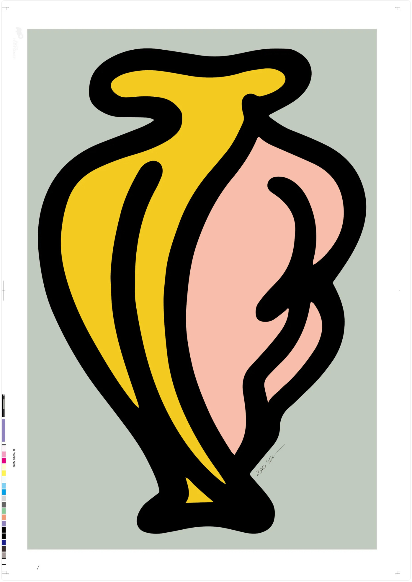 ParCO PRINt CENTER Poster 2020 distance Yudai Nishi 西雄大