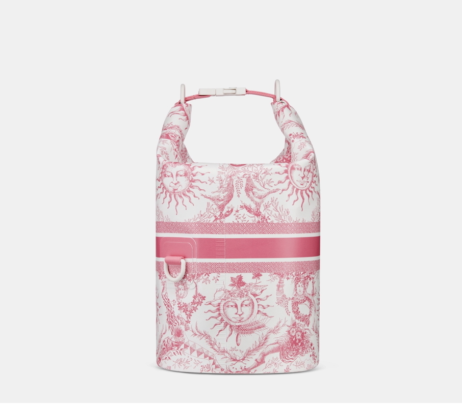 Dior Diorviera Travel Bucket Bag Pink