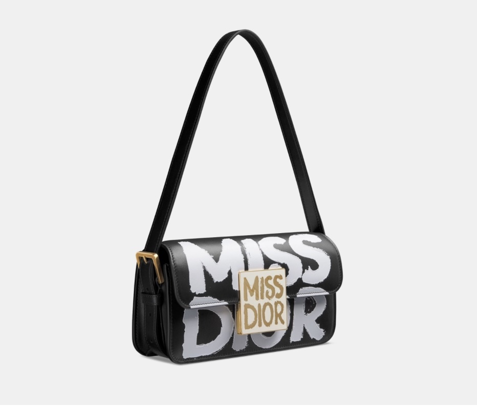 Dior Miss Dior Flap shoulder Bag Black