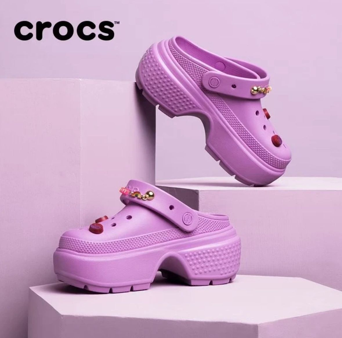 【預購】Crocs Stomp G070708 男女同款厚底洞洞鞋