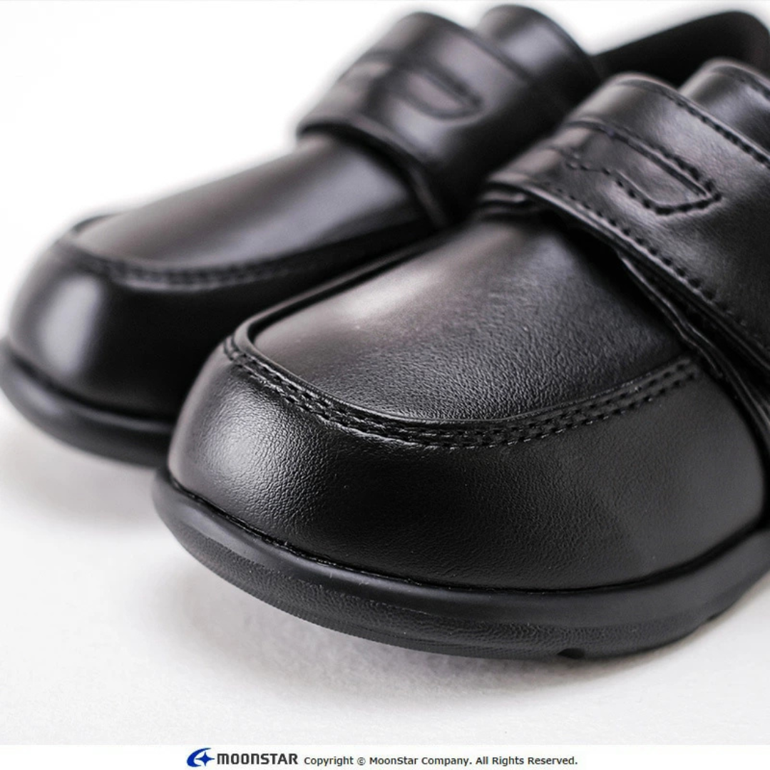 moonstar 返學黑皮鞋 [ 14-24cm ]