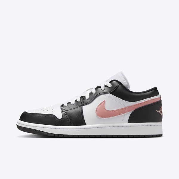 Nike Air Jordan 1 Low 553558-165 男 運動休閒鞋 AJ1 低筒 喬丹 穿搭 黑白粉