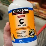 [S] KIRKLAND SIGNATURE CHEWABLE VITAMIN C 500 MG, 500 TABLETS, 96619985012 (SZZ651)