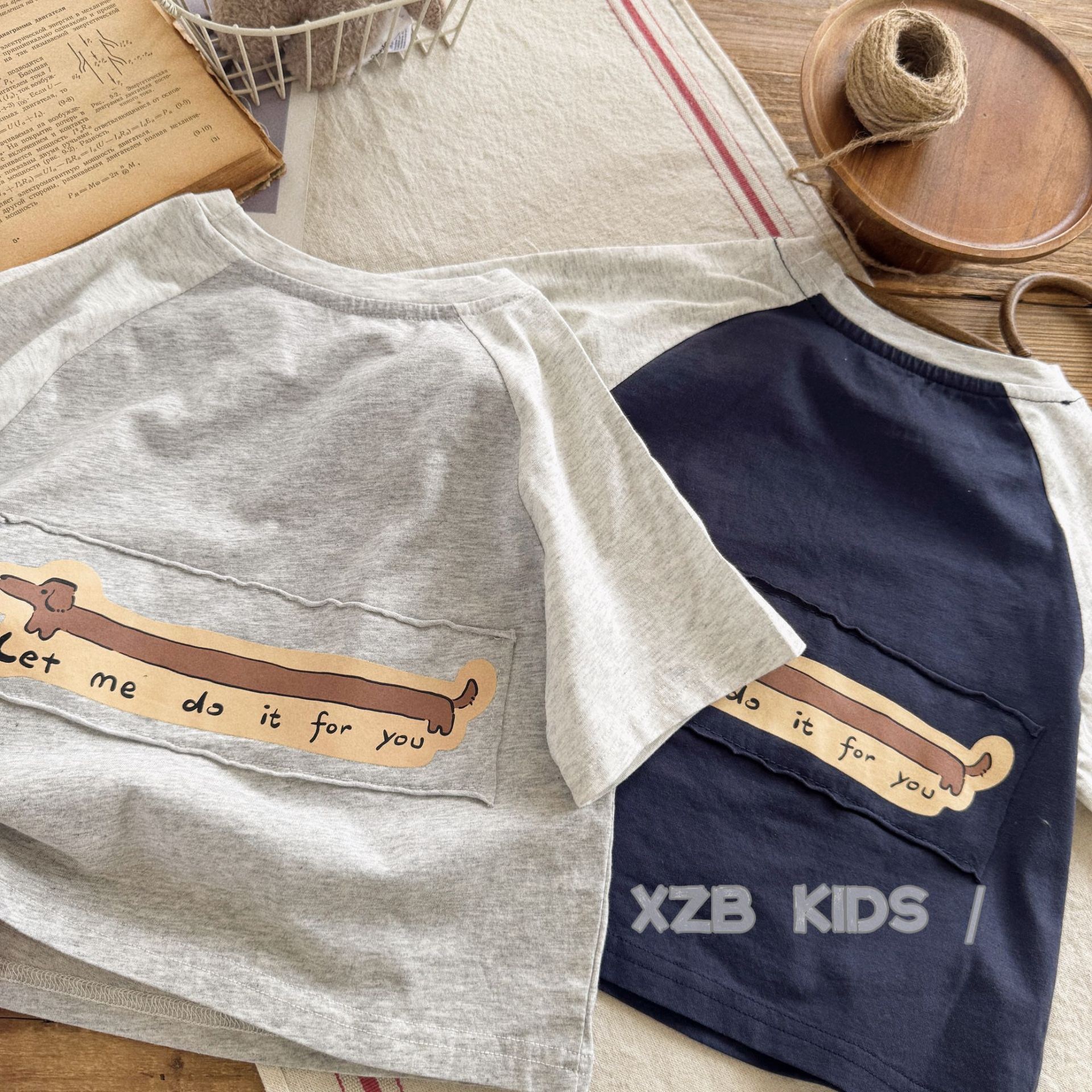 可愛dog food上衣