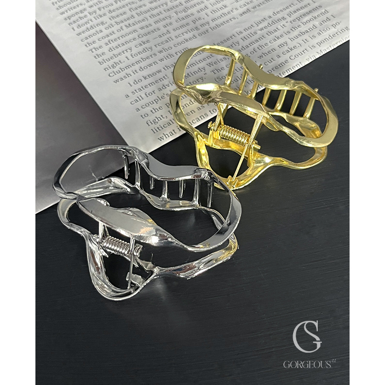 G8436 現貨「 雲朵雙色抓夾 」