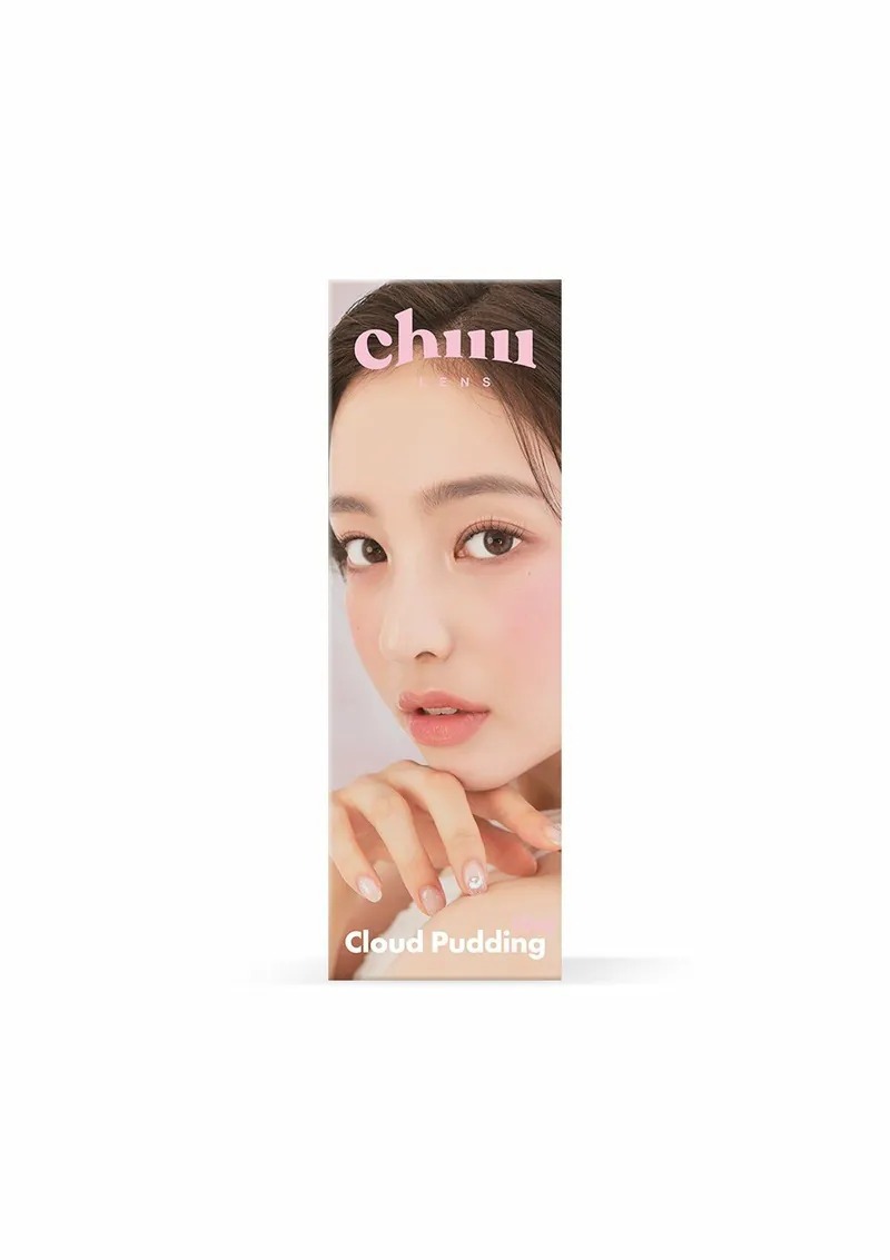 CHUU LENS Cloud Pudding 1 Day Mousse Brown 慕絲棕｜日拋彩妝隱形眼鏡｜每盒10片