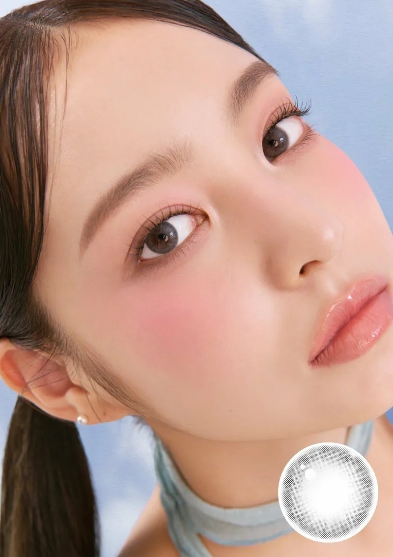 CHUU LENS Cloud Pudding 1 Day Gray 灰色｜日拋彩妝隱形眼鏡｜每盒10片