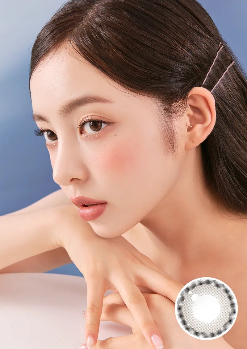 CHUU LENS Aery Rose 1 Day Lucid Brown 琉璃棕｜日拋彩妝隱形眼鏡｜每盒10片