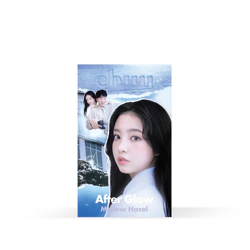 CHUU LENS After Glow 1 Month Mellow Hazel 浮光淺褐｜月拋彩妝隱形眼鏡｜每盒2片