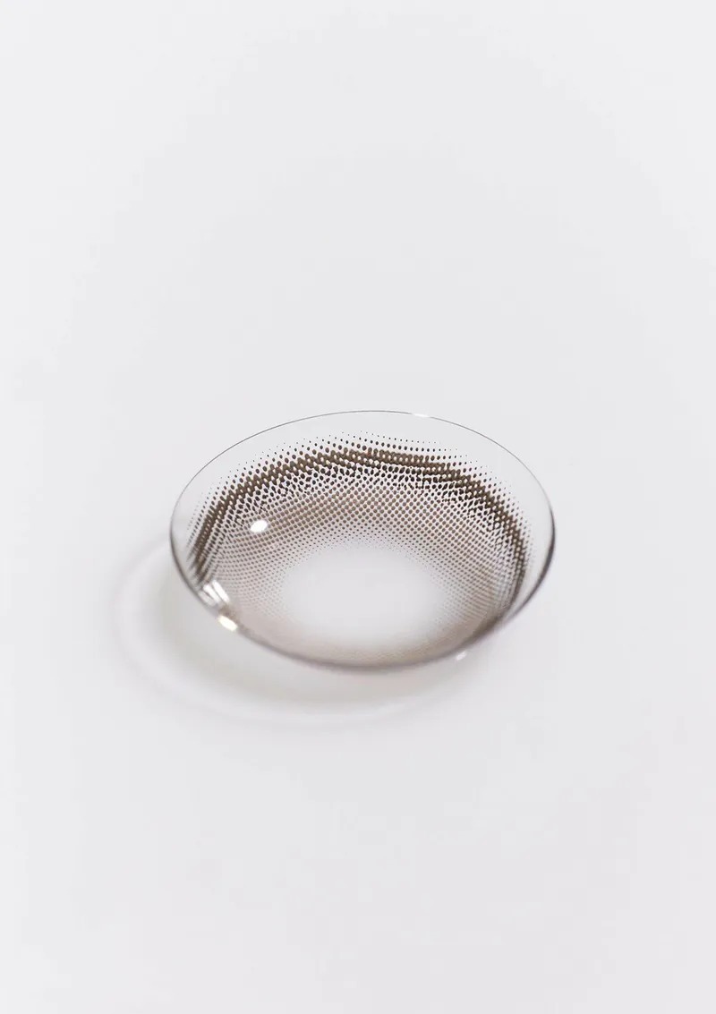 CHUU LENS Milk & Tea 1 Month Cream Choco 奶油可可｜月拋彩妝隱形眼鏡｜每盒2片