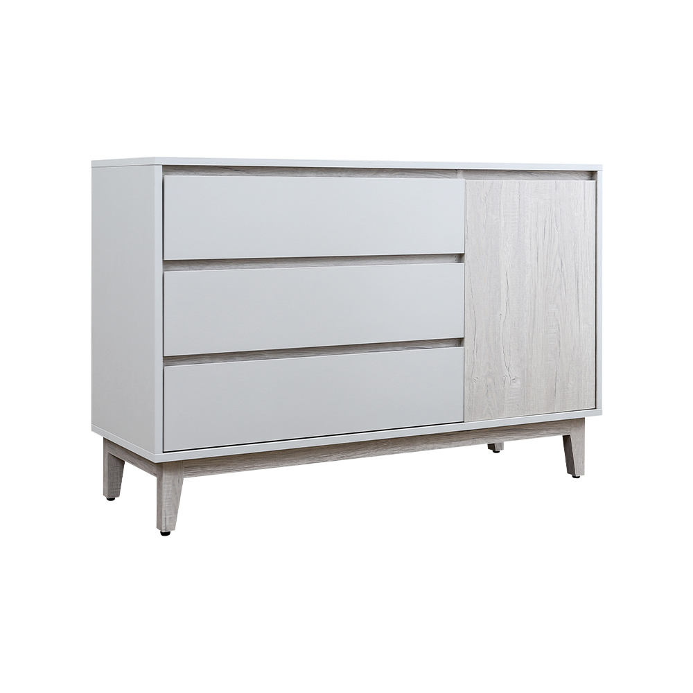 克萊妮4尺三斗櫃/單門三抽收納櫃/多功能置物櫃/玄關櫃