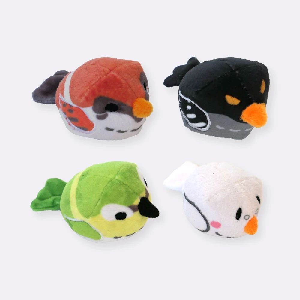 貓咪旺農場｜谷錐小圓鳥 100%貓薄荷／木天蓼填充(貓玩具)