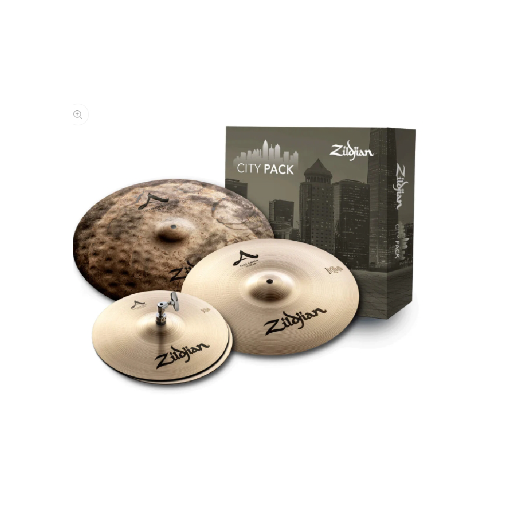 Zildjian Zildjian / A City Cymbal Pack 銅鈸套鈸組 (ACITYP248) — 三峽鼓 / 打擊｜YA! 玩音樂