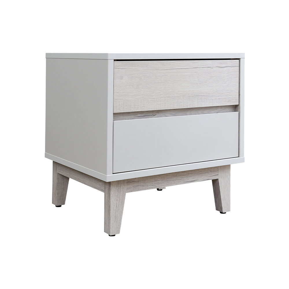 克萊妮1.6尺床頭櫃/二抽收納櫃/置物櫃