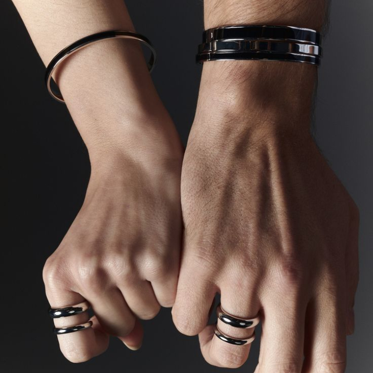 法國 Bangle Up AN O 雙層可調式戒指