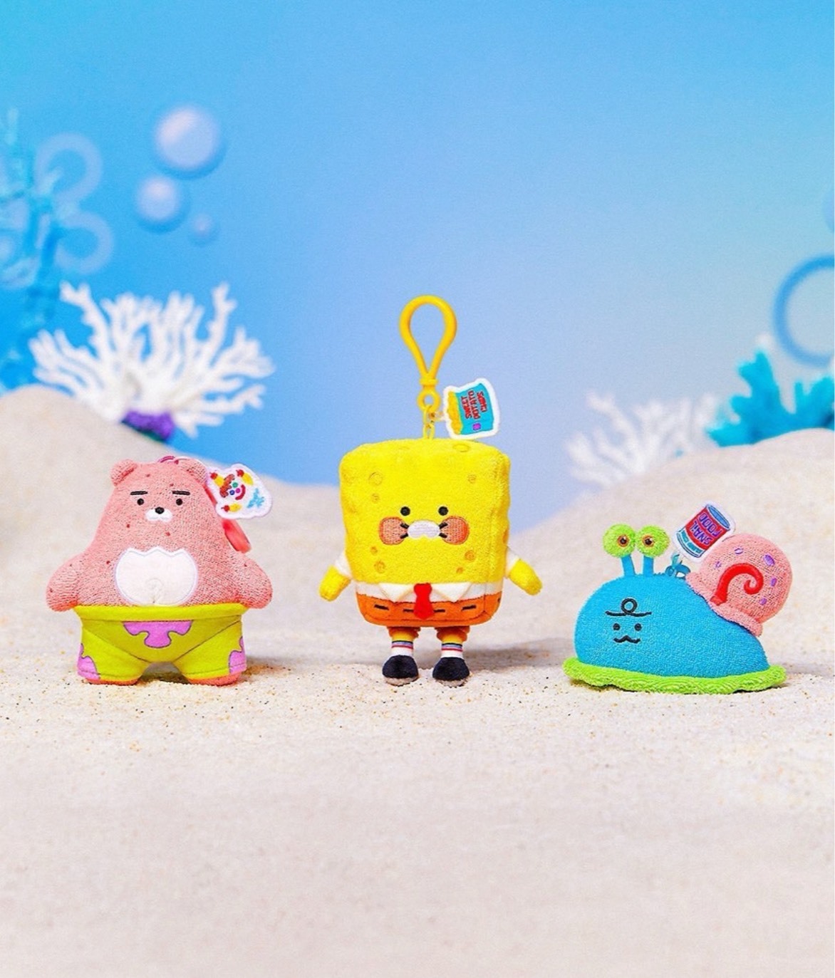 韓國限定 海綿寶寶 X KAKAO FRIENDS 強強聯名 吊飾/玩偶