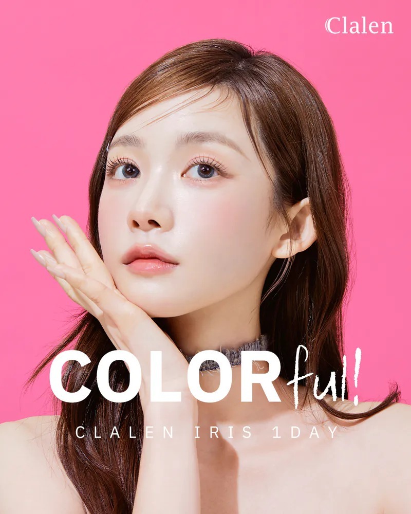 Clalen Iris 1 Day Blue Moon 弦月藍｜日拋彩妝隱形眼鏡｜每盒30片