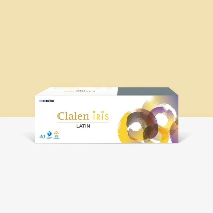 Clalen Iris 1 Day Latin Brown 琥珀啡｜日拋彩妝隱形眼鏡｜每盒30片