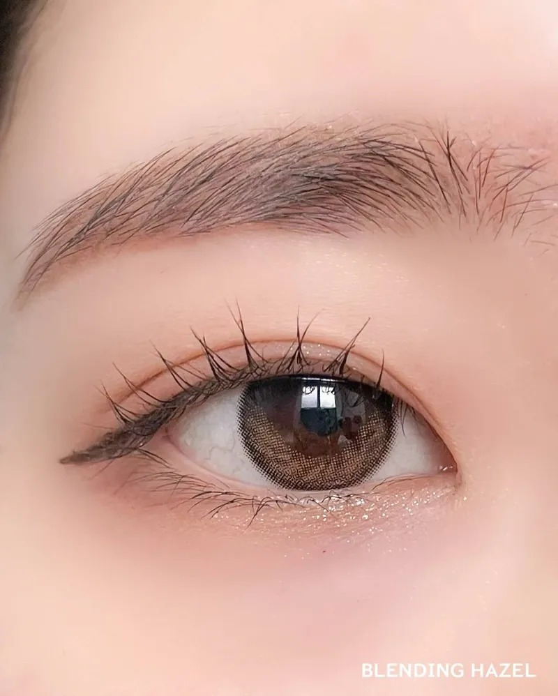 Clalen O2O2 Color 1 Day Blending Hazel EX｜日拋彩妝矽水凝膠隱形眼鏡｜每盒30片