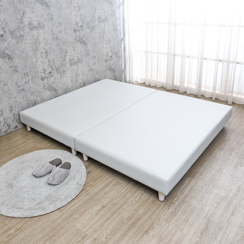 克萊妮5尺雙人耐磨貓抓皮革床底/床架(不含床頭箱及床墊)